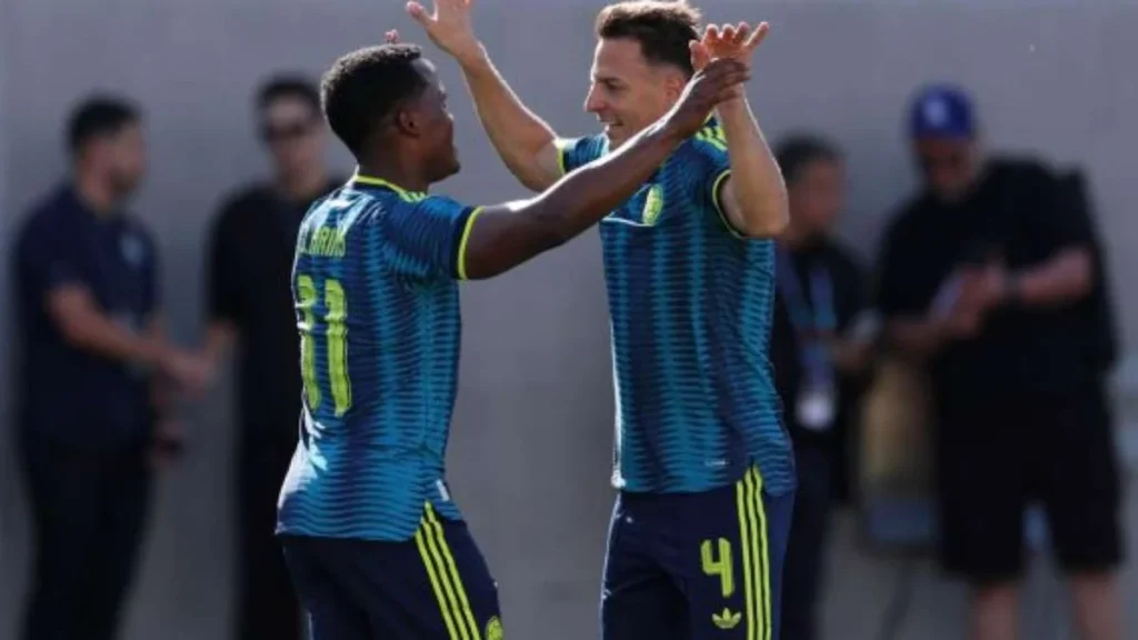 Colômbia vence Jordânia por 2 a 0 com show de Jhon Arias na preparação para a Copa Colômbia vence Jordânia por 2 a 0 com show de Jhon Arias na preparação para a Copa