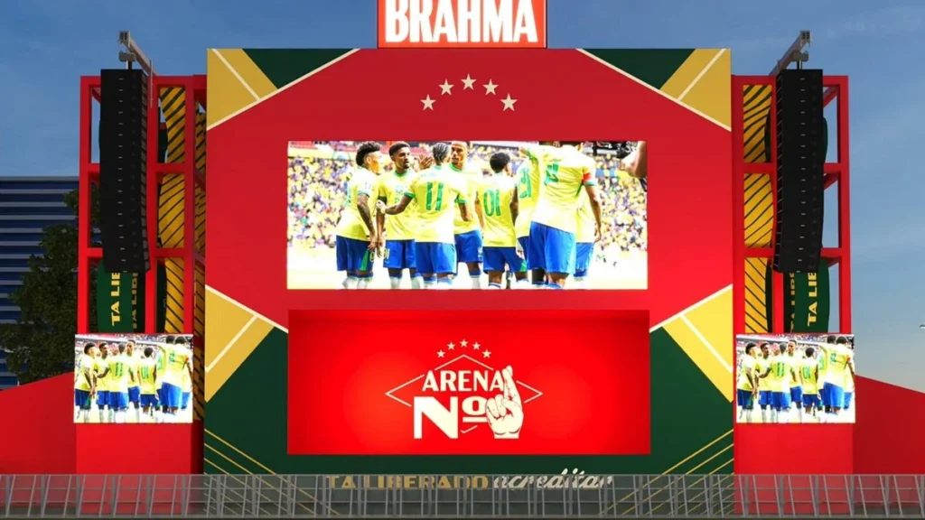 Arena Nº1 traz shows e transmissões exclusivas da Copa do Mundo a Porto Alegre