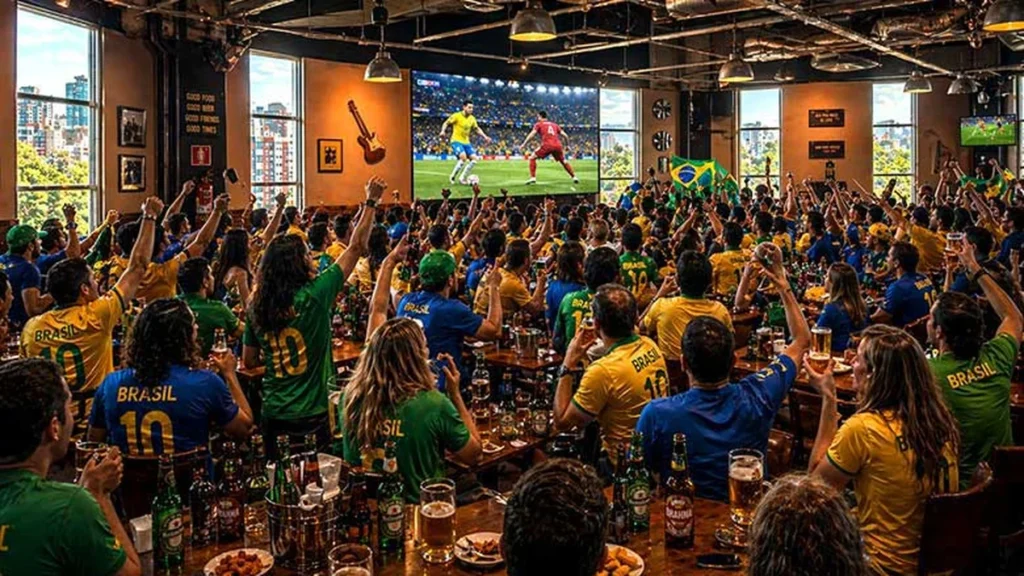 Food Hall Country em Porto Alegre: 7 Motivos para Viver a Copa do Mundo 2026 com Gastronomia e Telão