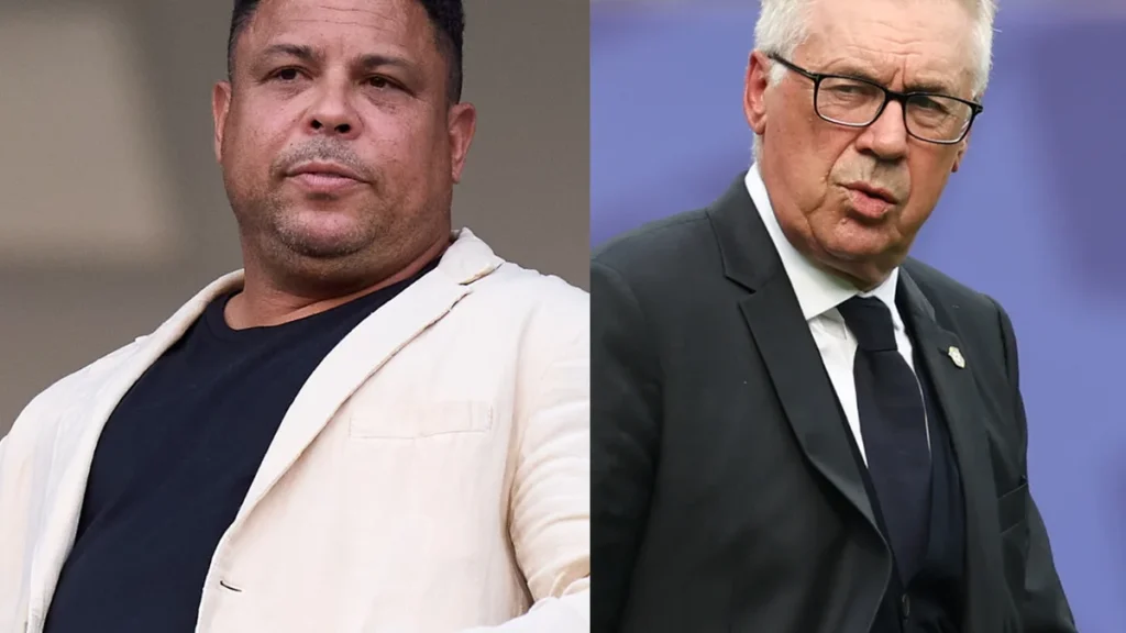 Ronaldo Fenômeno critica decisões de Ancelotti e envia recado a Vini Jr. após eliminação do Brasil na Copa 2026 Ronaldo Fenômeno critica decisões de Ancelotti e envia recado a Vini Jr. após eliminação do Brasil n