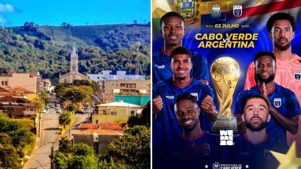 Cidade de Cabo Verde (MG) Apoia Seleção Cabo-Verdiana nas Oitavas da Copa do Mundo 2026 Cidade de Cabo Verde (MG) Apoia Seleção Cabo-Verdiana nas Oitavas da Copa do Mundo 2026